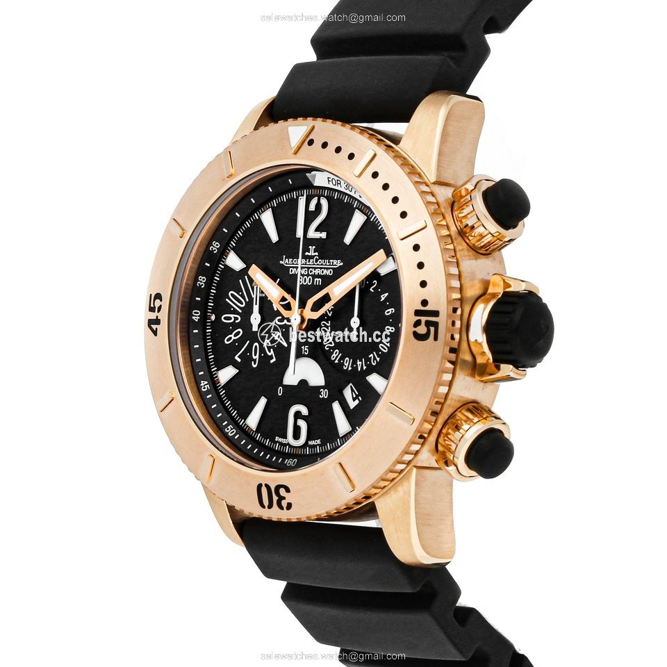 IMG_9086 Jaeger-LeCoultre Master Compressor Diving Chronograph Mens watch Unisex Automatic Rose gold Q1862640 3