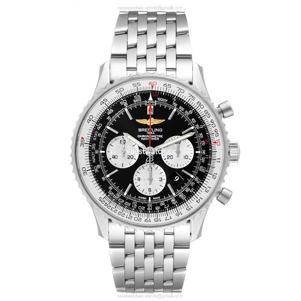 IMG_9086 Breitling Navitimer 01 (46 MM) Mens watch Unisex Automatic Steel AB0127-211-B1A1 3