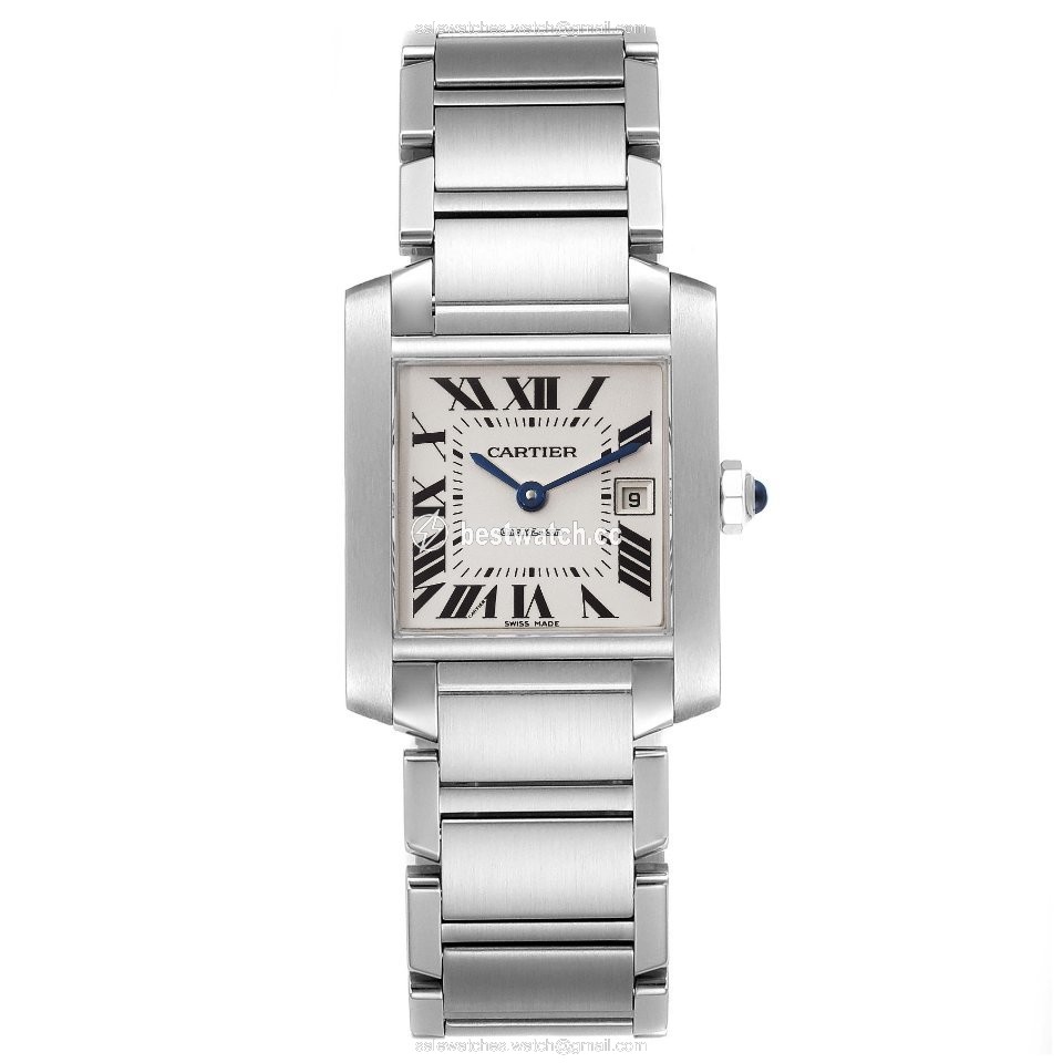 IMG_9086 Cartier Tank Francaise Womens watch Quartz W51011Q3 3
