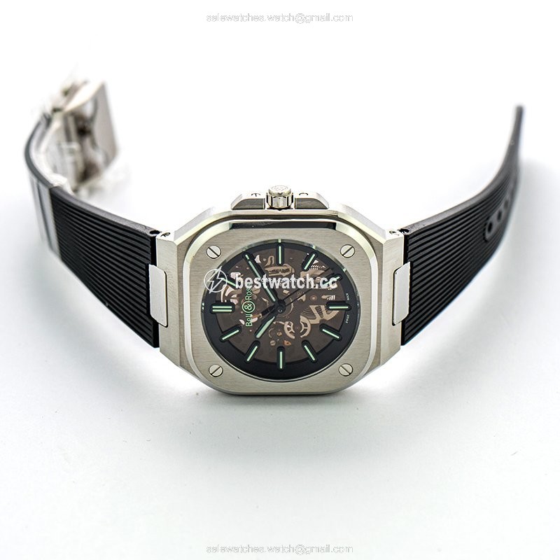 IMG_9086 Bell & Ross BR 05 Mens watch Unisex Automatic Steel BR05A-BL-SK-ST SRB 3