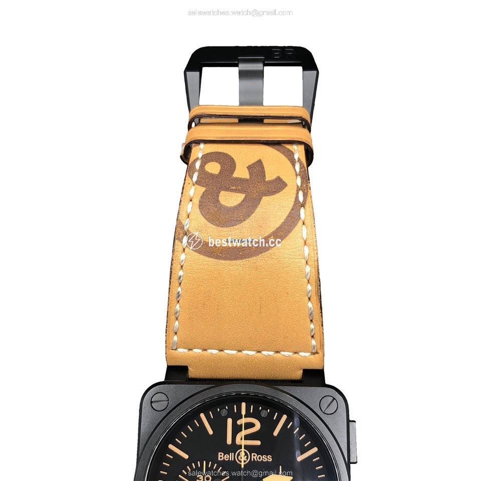 IMG_9086 Bell & Ross BR 03-94 Chronographe Mens watch Unisex Automatic Ceramic BR0394-HERI-CE 3