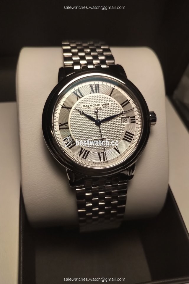 IMG_9086 Raymond Weil Maestro Mens watch Unisex Automatic Steel 2837-st-00659 3