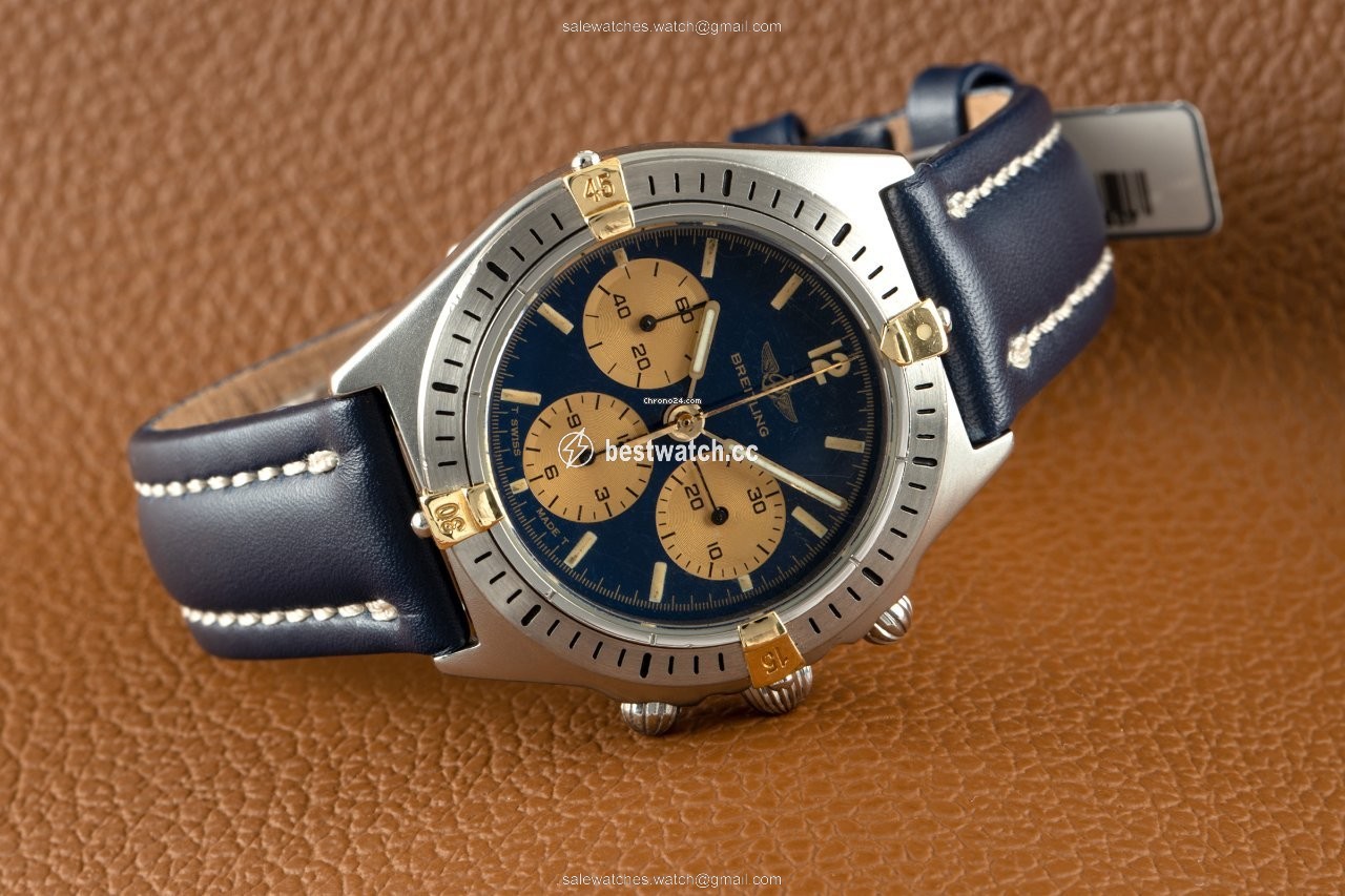 IMG_9086 Breitling Callisto Mens watch Unisex Manual winding Gold Steel 80520 3