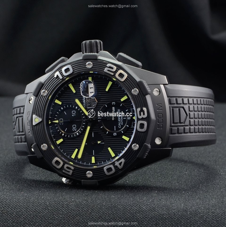 IMG_9086 TAG Heuer Aquaracer 500M Mens watch Unisex Automatic Steel CAJ2180-2 3