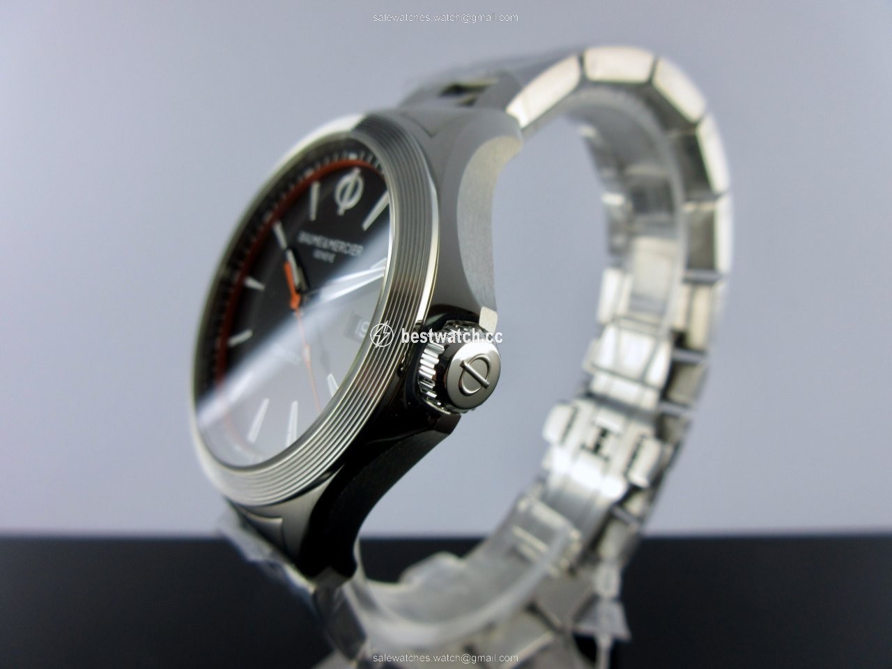 IMG_9086 Baume & Mercier Clifton Mens watch Unisex Quartz Steel MOA10412 3