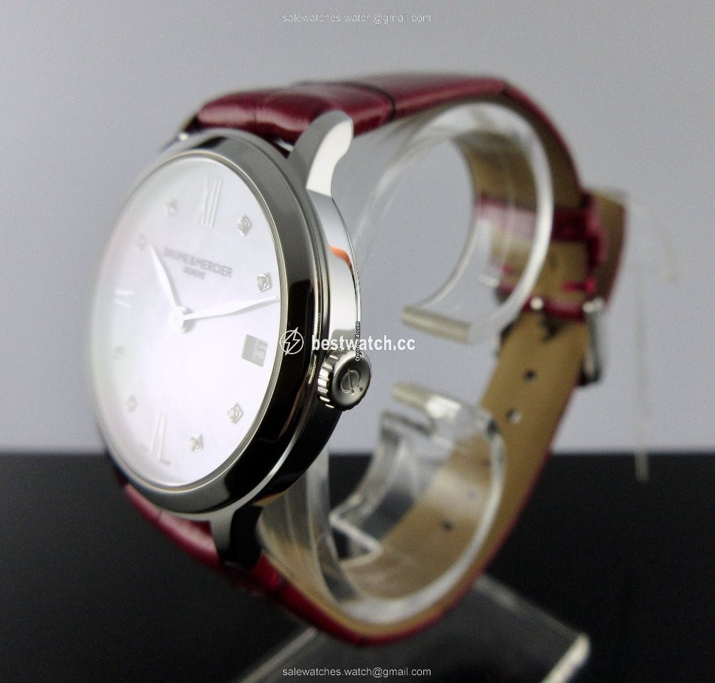 IMG_9086 Baume & Mercier Classima Womens watch Quartz Steel M0A10325 3