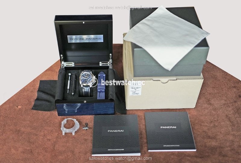 Panerai Luminor 1950 10 Days GMT Manual winding Steel PAM 986 3