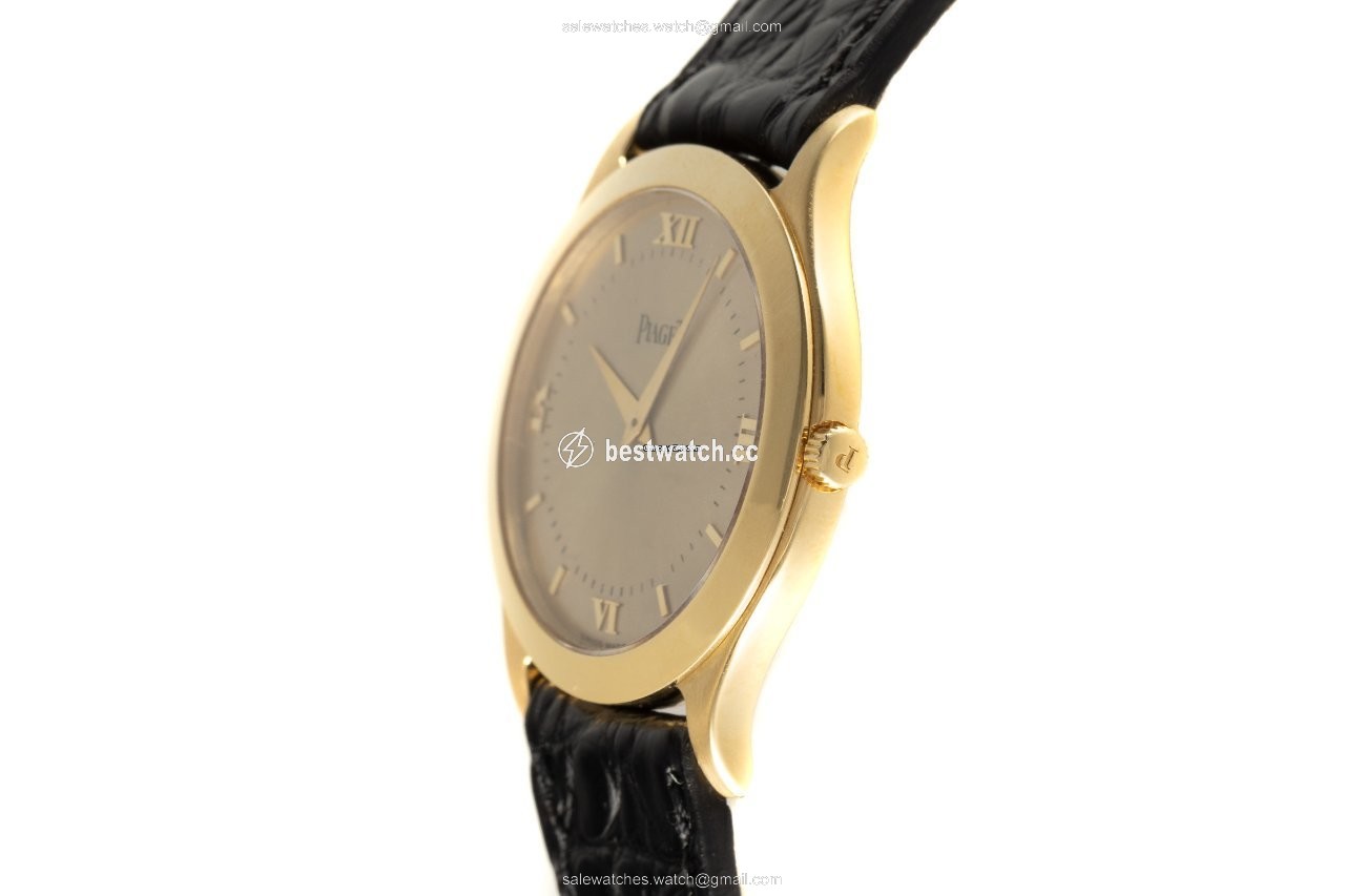 IMG_9086 Piaget Mens watch Unisex Manual winding Yellow gold 91000 3