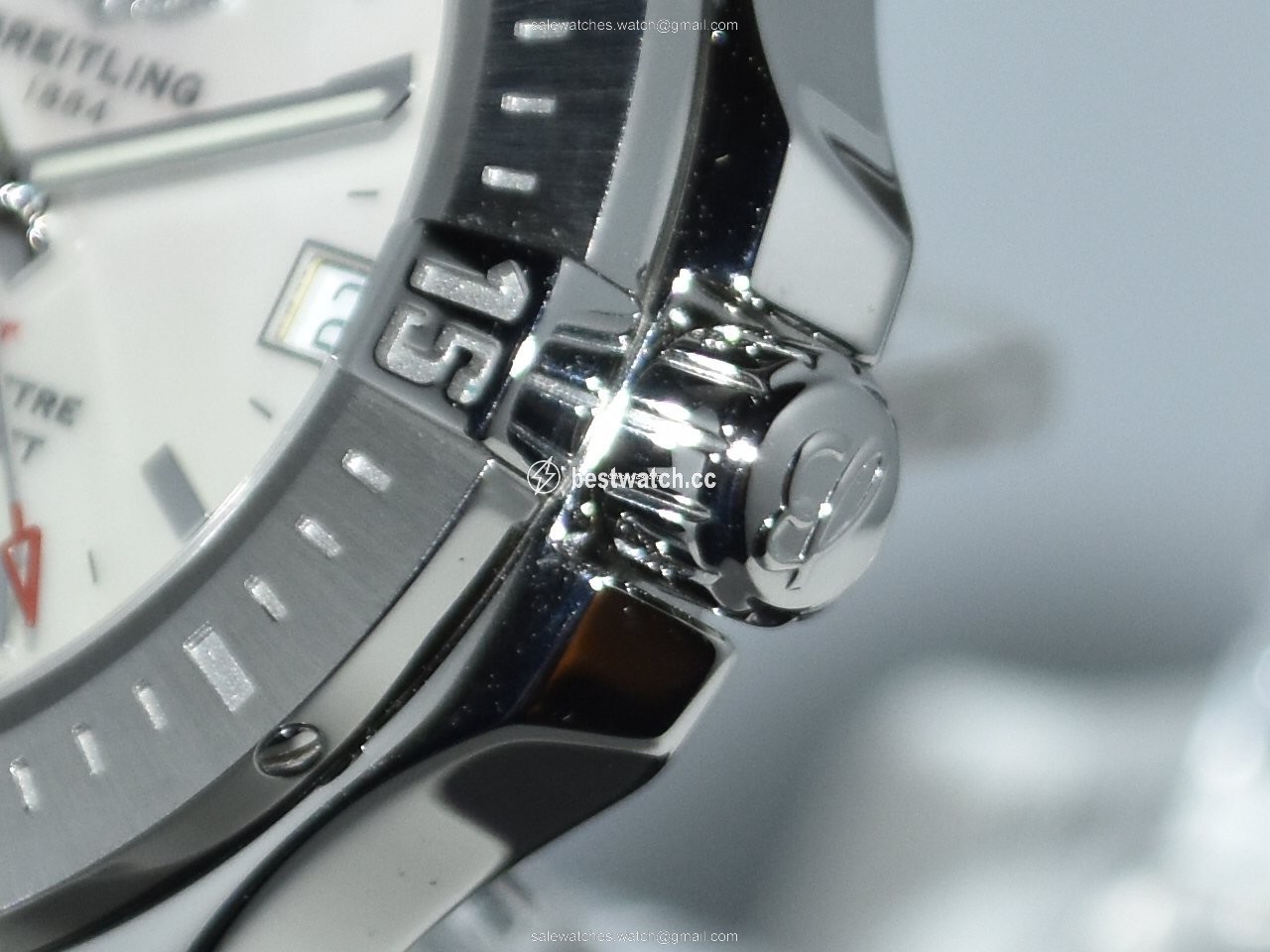 IMG_9086 Breitling Colt Lady Womens watch Quartz Steel A7738811.G793.175A 3