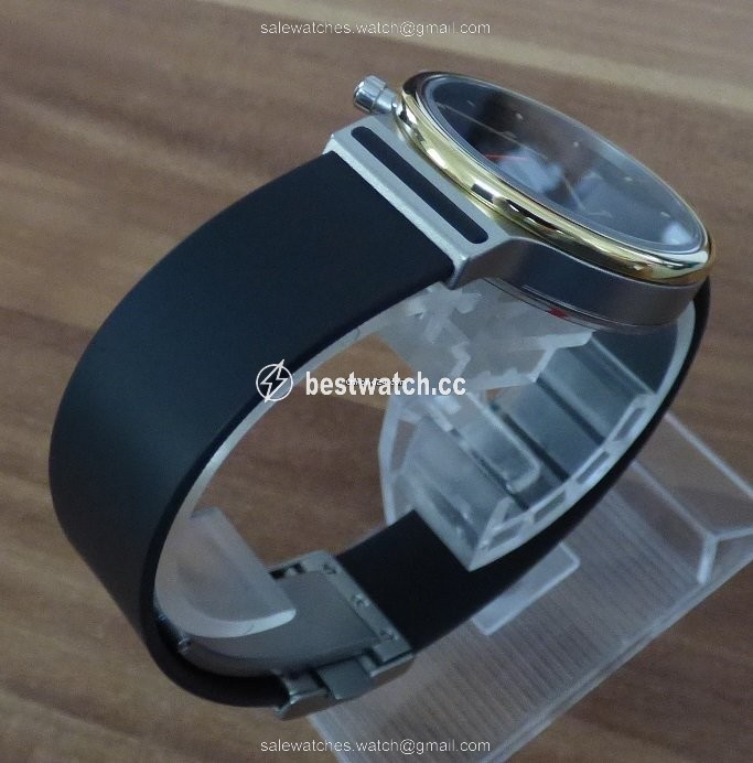 IMG_9086 IWC Porsche Design Mens watch Unisex Quartz Gold Steel 3720 3