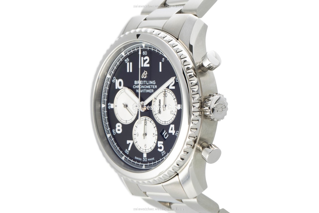IMG_9086 Breitling Navitimer 8 Mens watch Unisex Automatic Steel AB0117 3