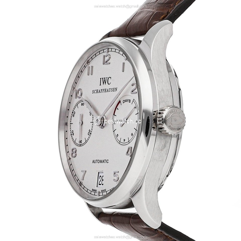 IMG_9086 IWC Portuguese Automatic Mens watch Unisex Automatic Platinum IW5001-04 3