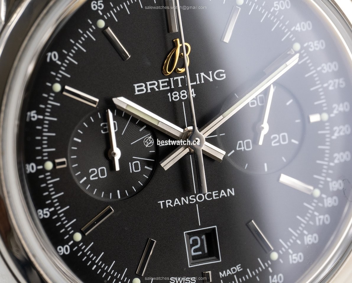 IMG_9086 Breitling Transocean Chronograph 38 Mens watch Unisex Automatic Steel A4131012 BC06 3
