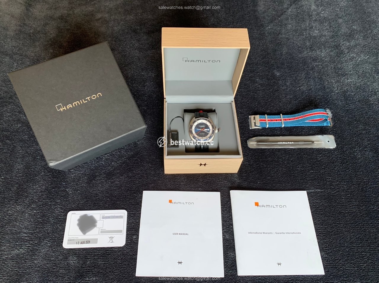 IMG_9086 Hamilton Pan Europ Mens watch Unisex Automatic Steel H35405741 3