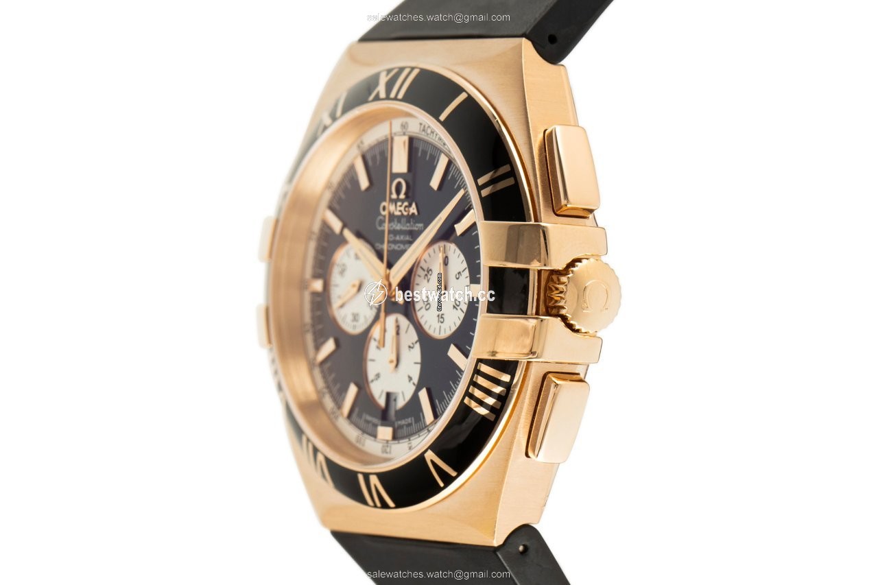 IMG_9086 Omega Constellation Double Eagle Mens watch Unisex Automatic Red gold 1619.51.91 3
