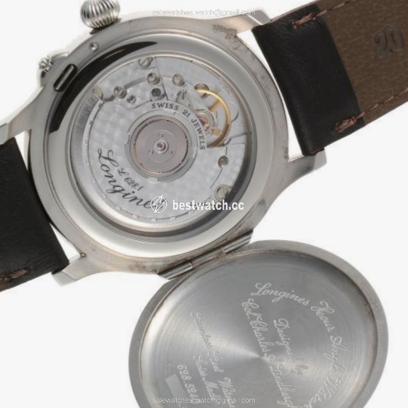 IMG_9086 Longines Lindbergh Hour Angle Mens watch Unisex Automatic Steel 628.5240 3