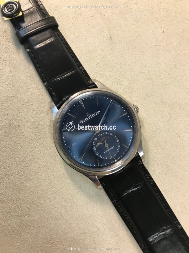 IMG_9086 Jaeger-LeCoultre Master Ultra Thin Moon Mens watch Unisex Automatic Steel Q1368480 or 1368480 3