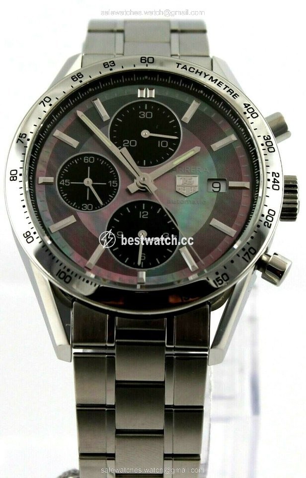 TAG Heuer Carrera Calibre 16 Automatic Steel CV201P.BA0794 3