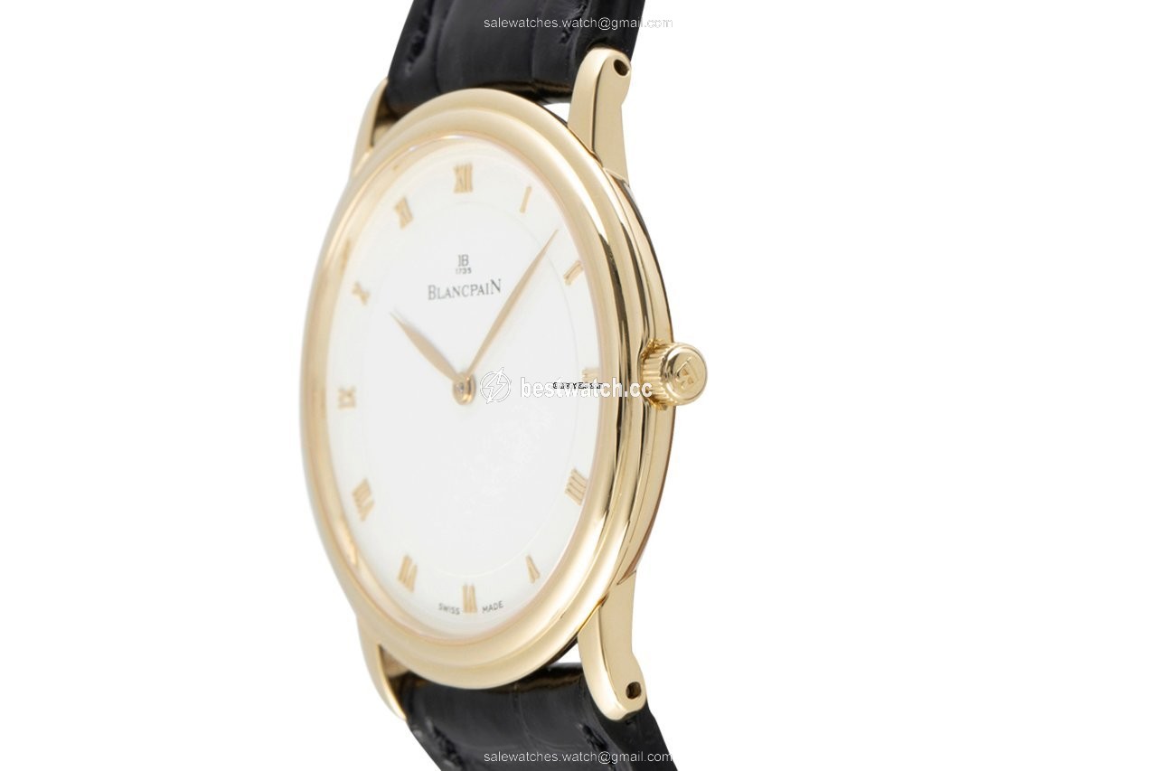 IMG_9086 Blancpain Villeret Mens watch Unisex Manual winding Yellow gold 0021-1418 3