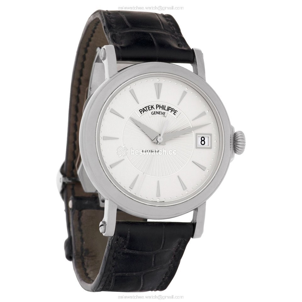IMG_9086 Patek Philippe Calatrava Mens watch Unisex Automatic White gold 5153G 3