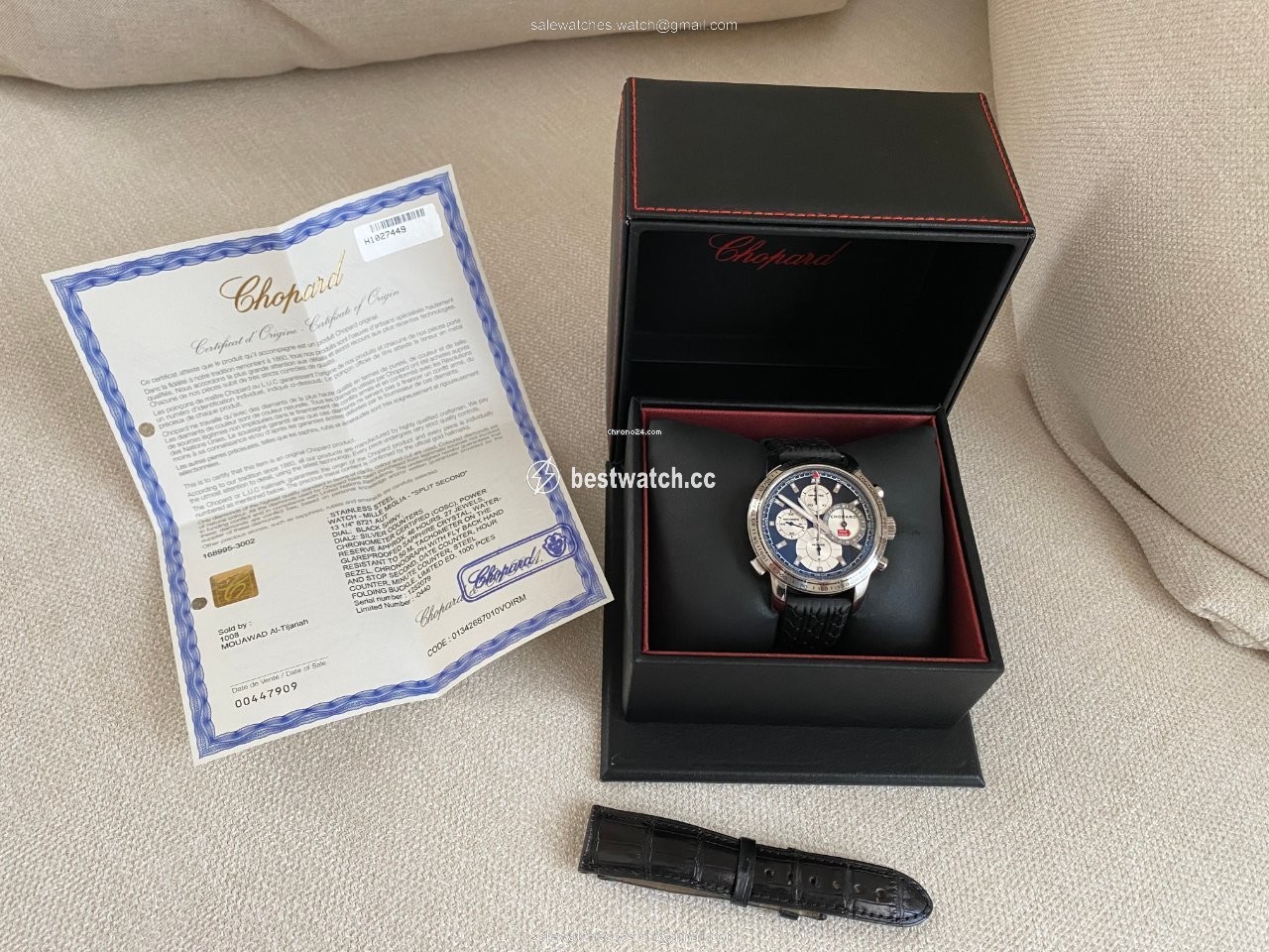 Chopard Mille Miglia Mens watch Unisex Automatic Steel 168995-3002 3