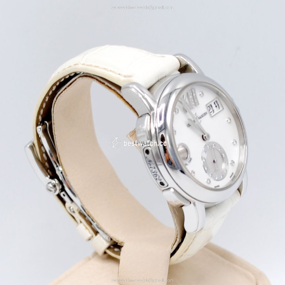 IMG_9086 Ulysse Nardin Dual Time Womens watch Automatic Steel 243-22 391 3