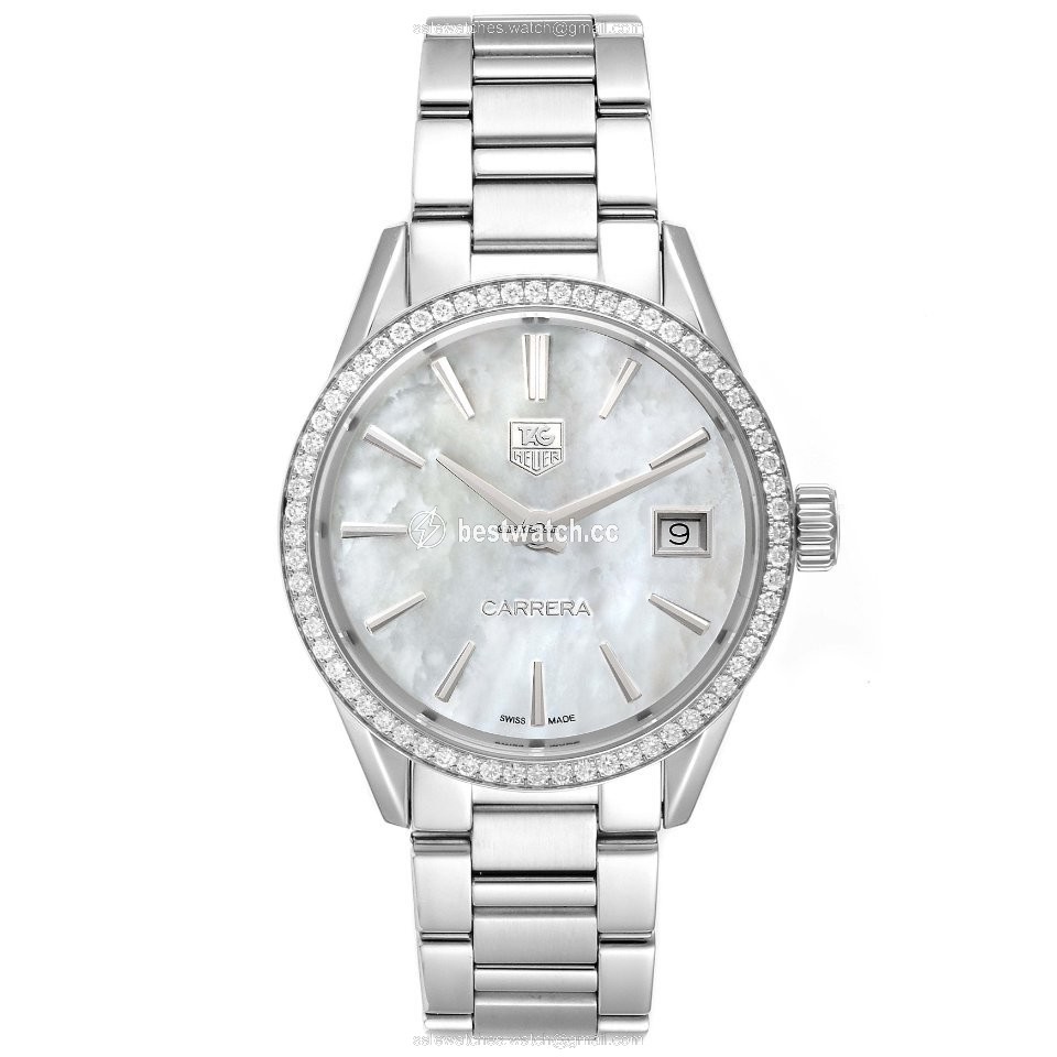 IMG_9086 TAG Heuer Carrera Lady Womens watch Quartz Steel WAR1315.BA0778 3
