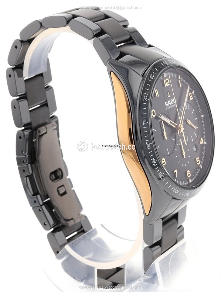 IMG_9086 Rado HyperChrome Chronograph Mens watch Unisex Automatic Steel R32111162 3
