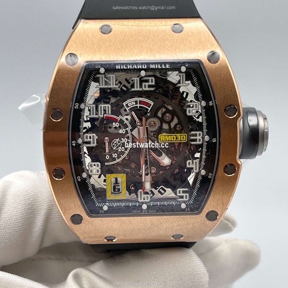 IMG_9086 Richard Mille RM 030 Mens watch Unisex Rose gold RM30 3
