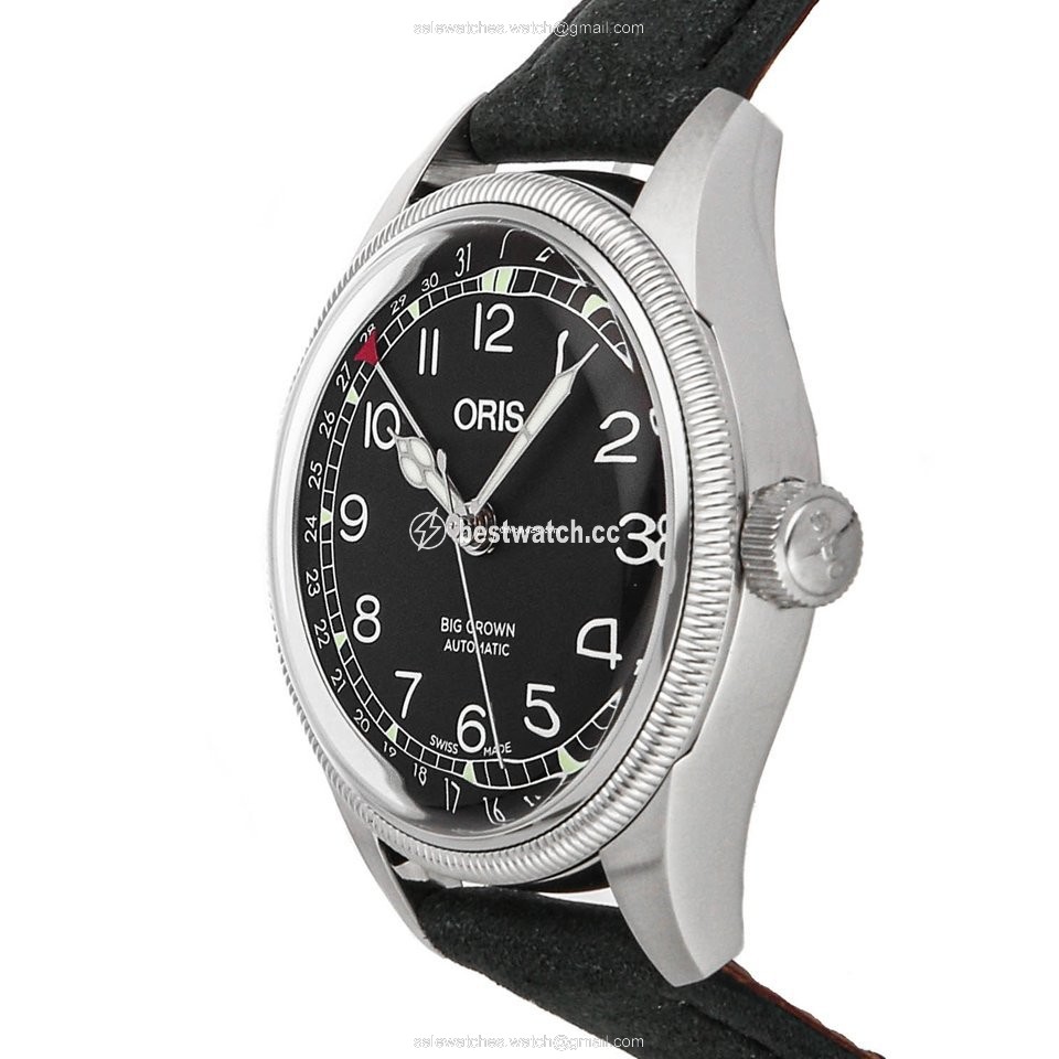 IMG_9086 Oris Big Crown Pointer Date Mens watch Unisex Automatic Steel 01 754 7749 4064-07 5 17 65 3