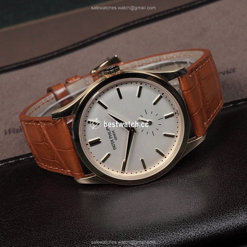 IMG_9086 Patek Philippe Calatrava Mens watch Unisex Yellow gold 5196J-001 3
