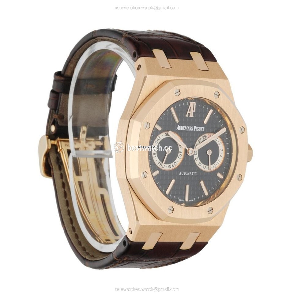 IMG_9086 Audemars Piguet Royal Oak Day-Date Mens watch Unisex Automatic Rose gold 26330OR.OO.D088CR.01 3