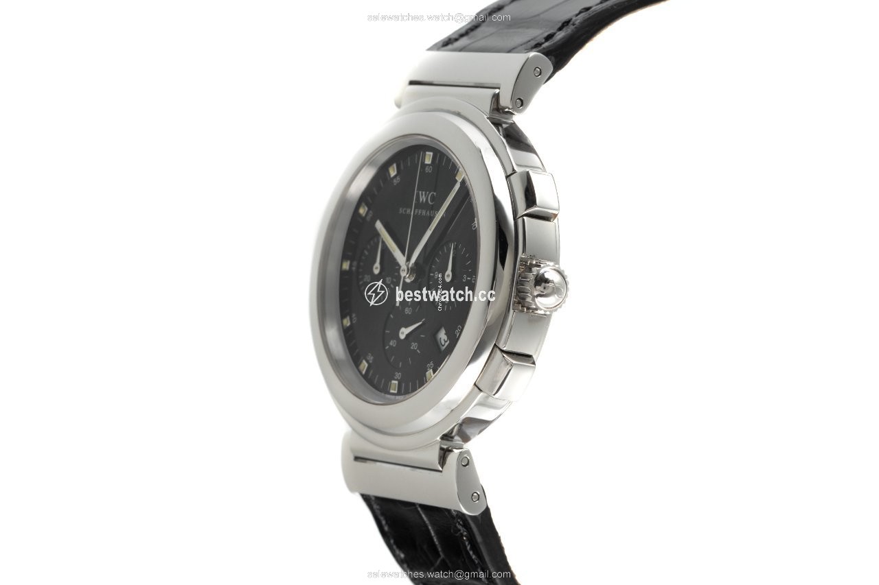 IWC Da Vinci Chronograph Mens watch Unisex Quartz Steel 3728 3