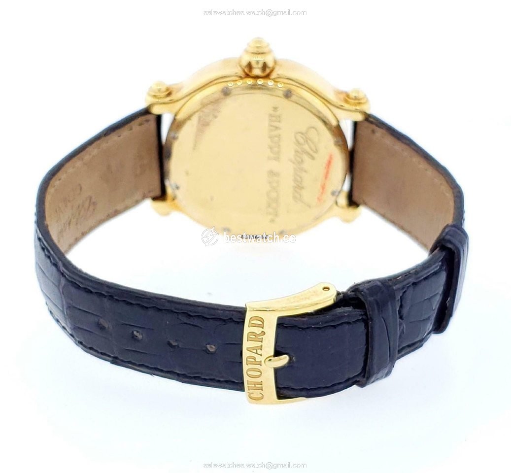 IMG_9086 Chopard Happy Sport Quartz Yellow gold 28 3528-402 3