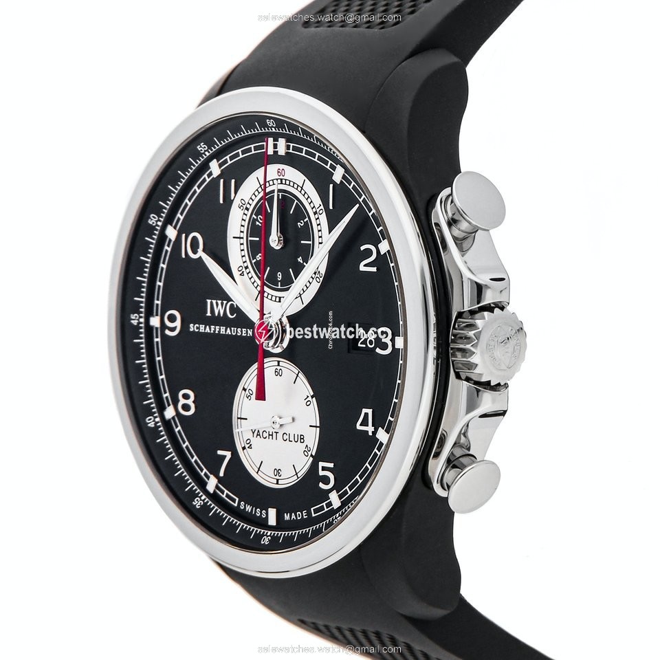 IMG_9086 IWC Portuguese Yacht Club Chronograph Mens watch Unisex Automatic Steel IW3902-08 3