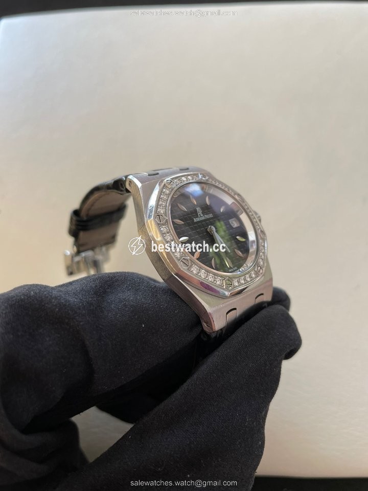 IMG_9086 Audemars Piguet Royal Oak Lady Mens watch Unisex Quartz Steel 67601ST.ZZ.D002CR.01 3