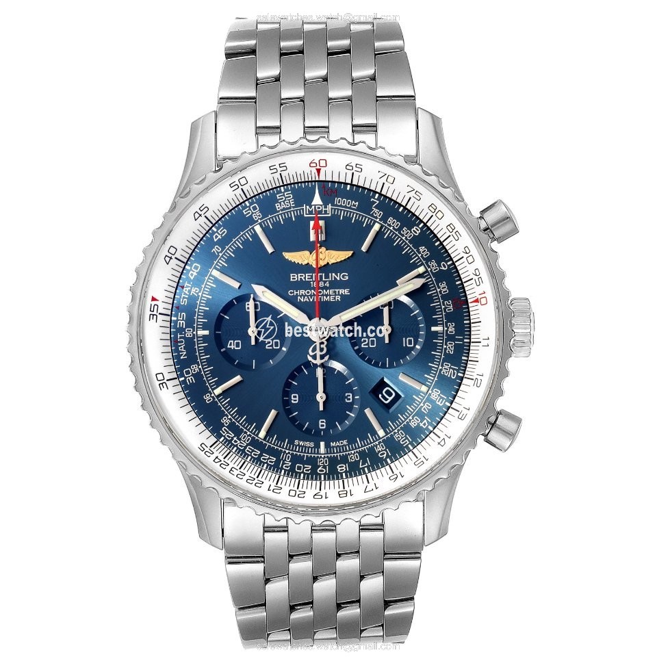 IMG_9086 Breitling Navitimer 01 (46 MM) Mens watch Unisex Automatic Steel AB012721-C889-453A 3