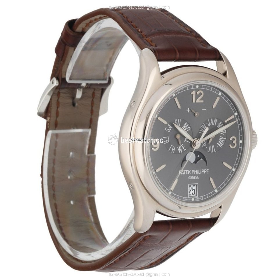 IMG_9086 Patek Philippe Annual Calendar Mens watch Unisex Automatic White gold 5146G 3