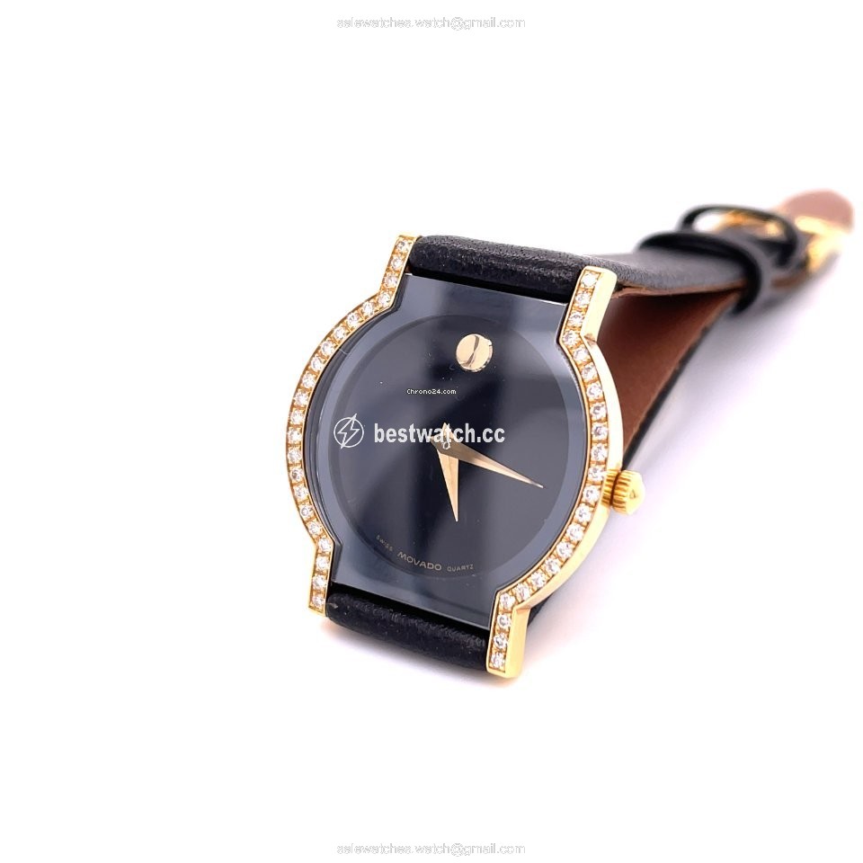 IMG_9086 Movado Museum Womens watch Quartz Yellow gold 41-90-820 3