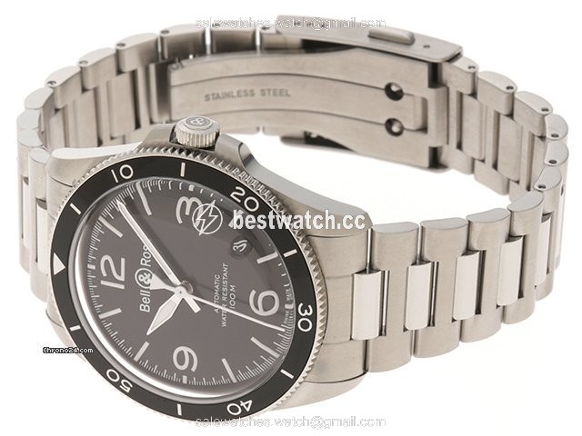IMG_9086 Bell & Ross BR V2 Mens watch Unisex Automatic Steel BRV2-92-BL-ST SST 3