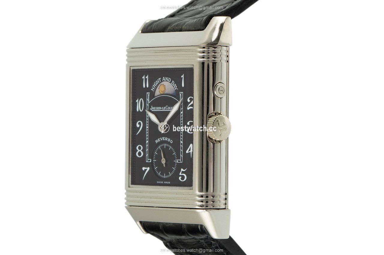 IMG_9086 Jaeger-LeCoultre Reverso Duoface Mens watch Unisex Manual winding White gold 270.3.54 3