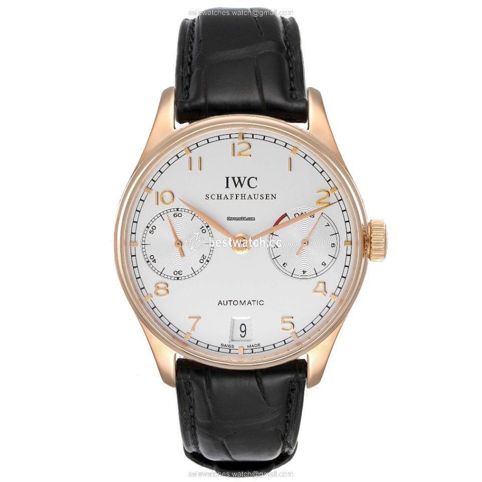 IMG_9086 IWC Portuguese Mens watch Unisex Automatic Rose gold IW500004 3