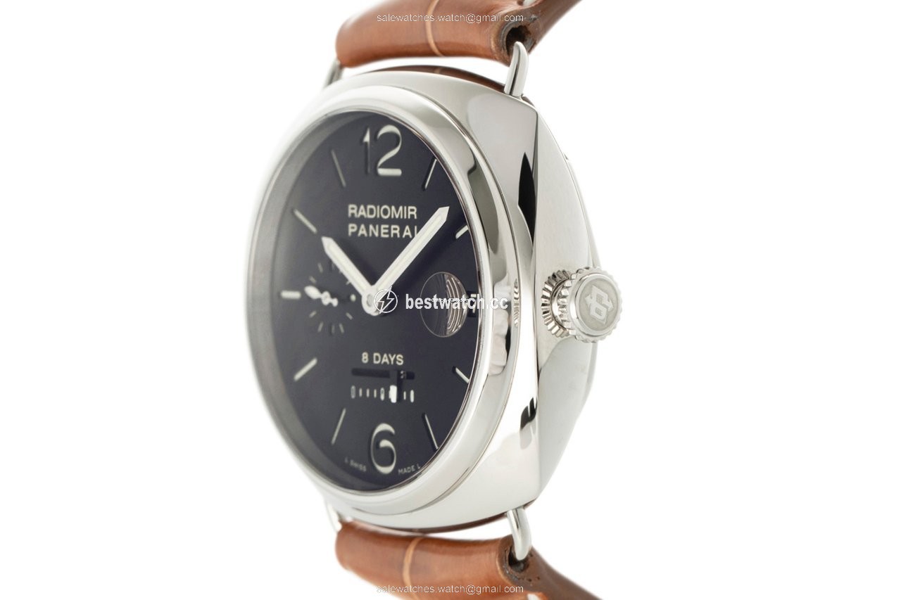 IMG_9086 Panerai Radiomir 8 Days Mens watch Unisex Manual winding Steel PAM00268 3