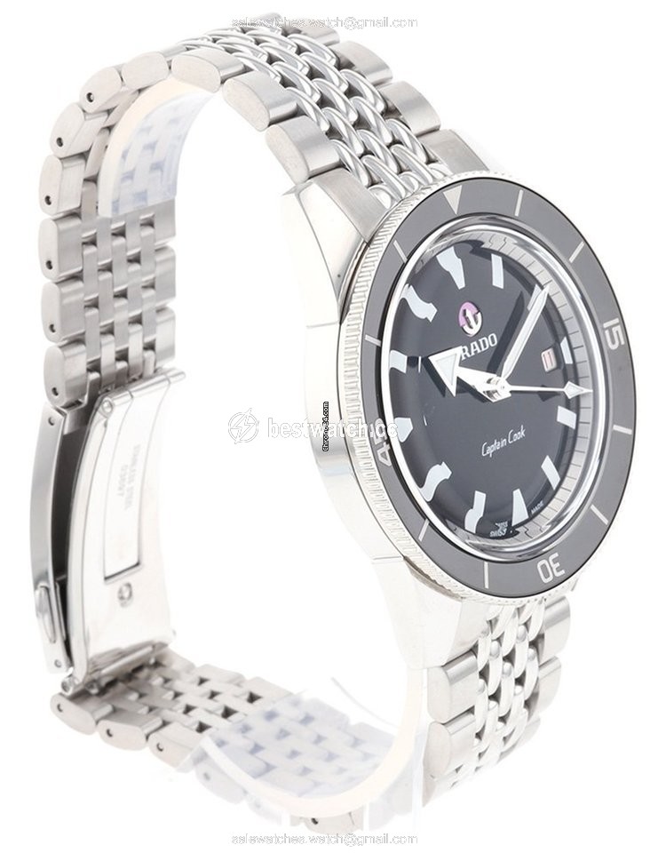 IMG_9086 Rado HyperChrome Captain Cook Mens watch Unisex Automatic Steel R32505158 3