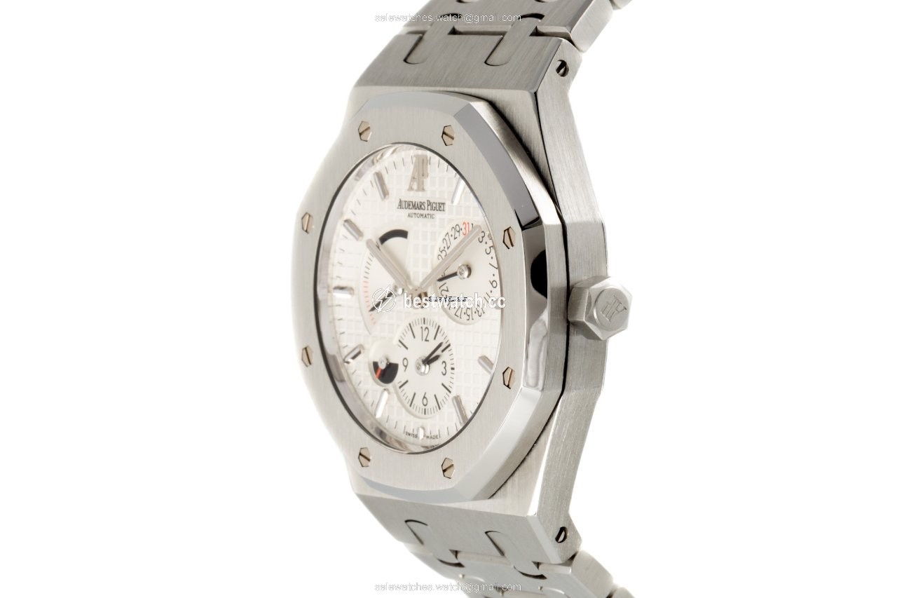 IMG_9086 Audemars Piguet Royal Oak Dual Time Mens watch Unisex Automatic Steel 26120ST.OO.1220ST.01 3
