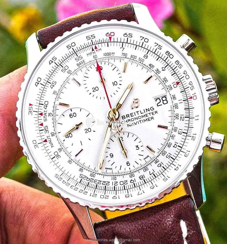 IMG_9086 Breitling Navitimer Heritage Mens watch Unisex Automatic Steel A13324121G1X1 3
