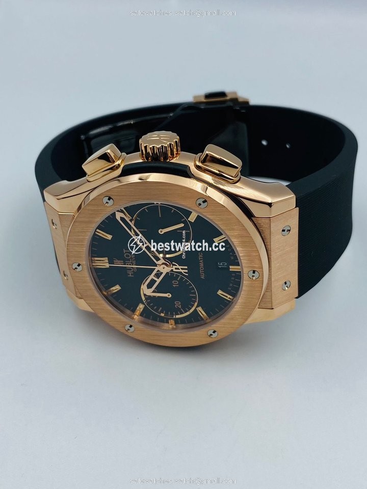 IMG_9086 Hublot Classic Fusion Chronograph Mens watch Unisex Automatic Rose gold 521.OX.1180.RX 3