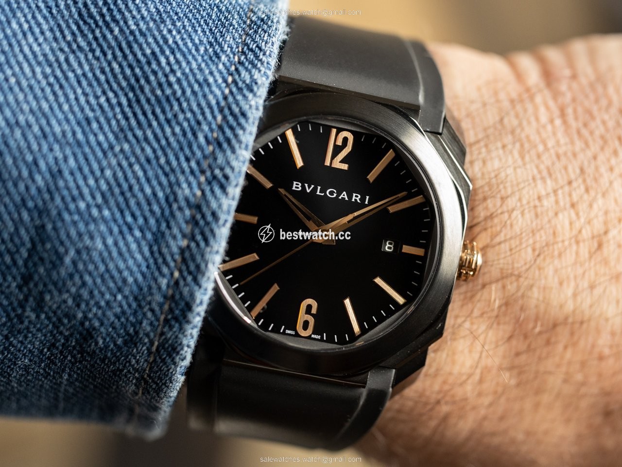 Bulgari Octo Mens watch Unisex Automatic Ceramic 102581-6641 3