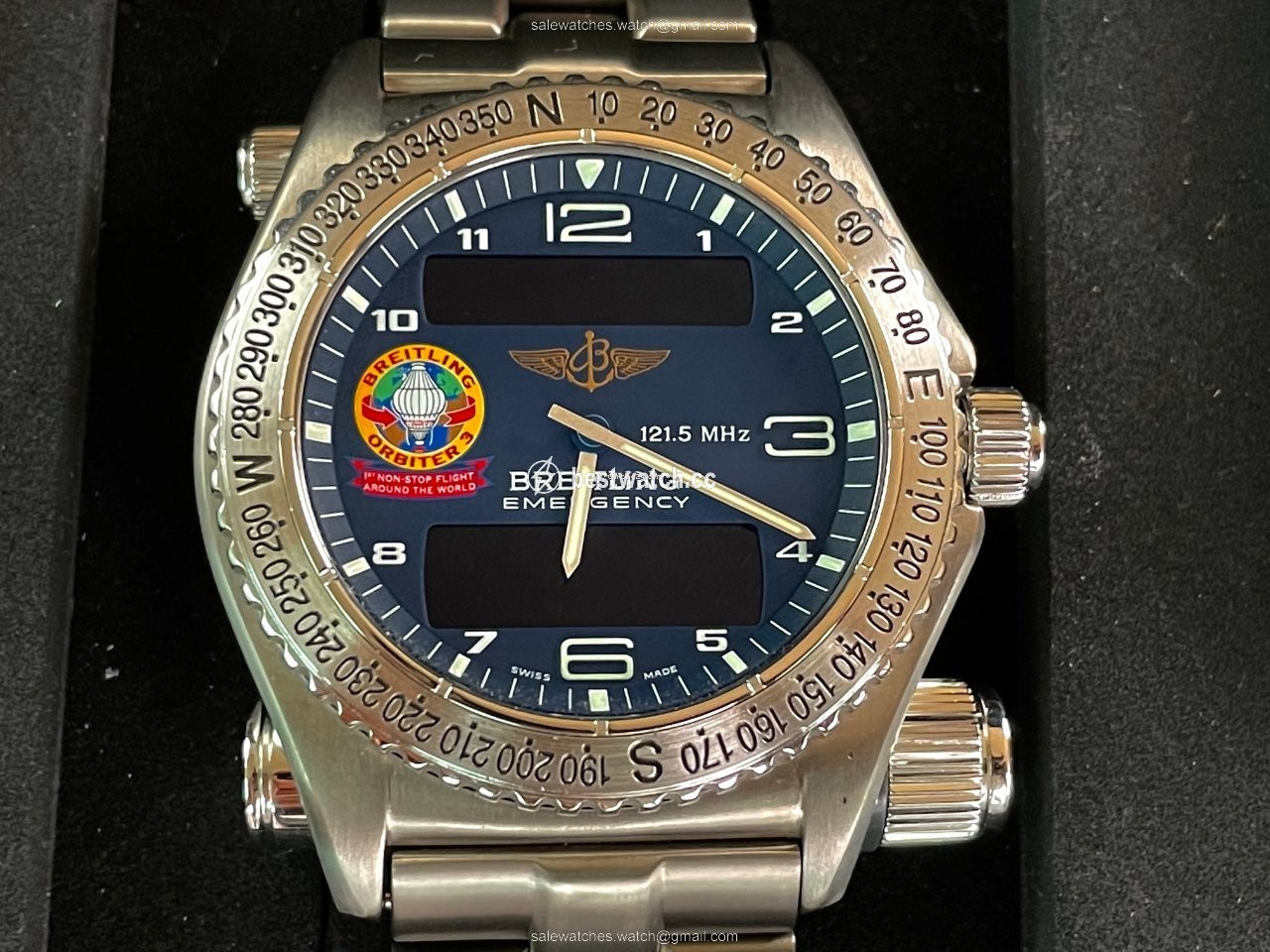 IMG_9086 Breitling Emergency Mens watch Unisex Quartz Titanium E56321 3