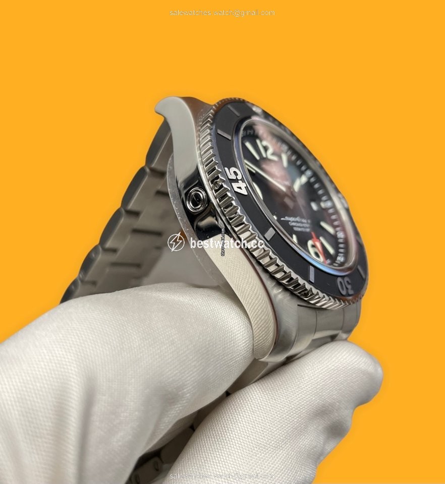 IMG_9086 Breitling Superocean 44 Mens watch Unisex Automatic Steel A17367D71B1A1 3
